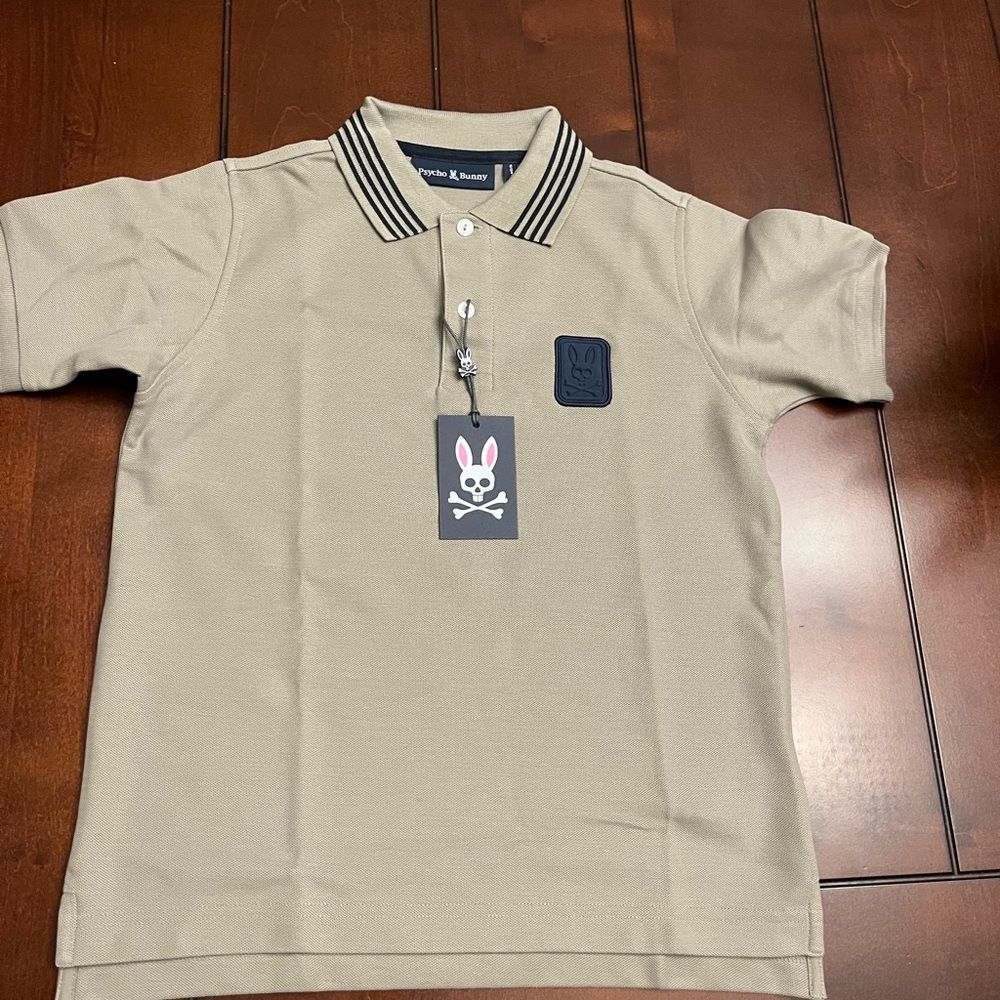 Psycho Bunny Polo Kids size 10/12 NWT